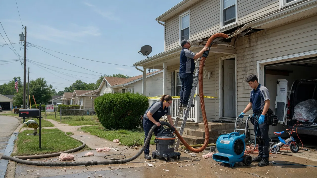 Water Damage Restoration in Ina, IL near me